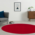 Oficina moderna de la sala de estar de la alfombra roja redonda 80cm Casacolora CCTOROS Promoción