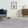 Entrada moderna de la sala de estar de la alfombra redonda gris Casacolora CCTOPLA Promoción