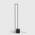 Lámpara de pie LED de diseño rectangular minimalista moderno Sirio Rebajas