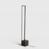 Lámpara de pie LED de diseño rectangular minimalista moderno Sirio Descueto