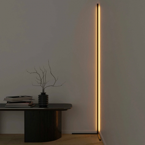 Vega Lámpara de pie en ángulo LED moderno minimalista