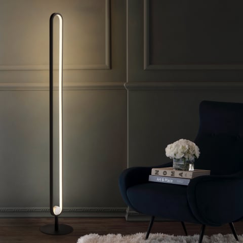 Lámpara de pie LED Sala de estar de diseño moderno Polluce