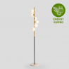 Lámpara LED de diseño moderno con base de mármol Alibreo Stock