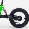 Bicicleta infantil balance bike sin pedales con freno, ruedas hinchables y pata de cabra Doc Catálogo