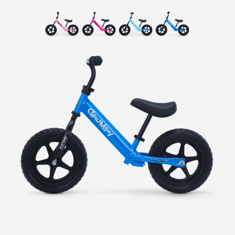 Bicicleta de equilibrio para niños con neumáticos EVA balance bike Grumpy
