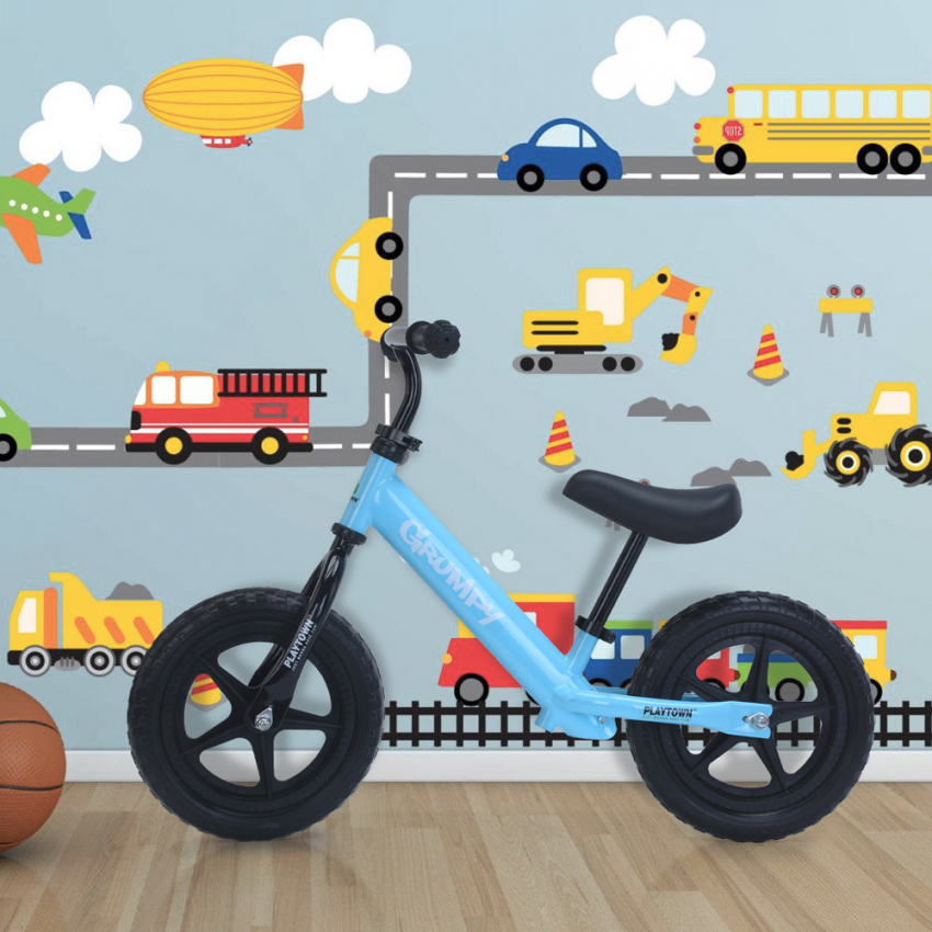 Bicicleta de equilibrio para niños con neumáticos EVA balance bike Grumpy Elección