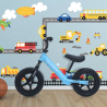 Bicicleta de equilibrio para niños con neumáticos EVA balance bike Grumpy Modelo