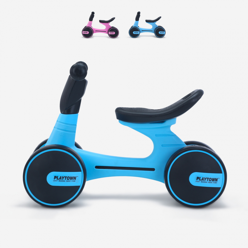 Triciclo de 4 ruedas sin pedales bicicleta para niños Dopey Catálogo