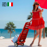 Silla de playa y orilla trolley sea carry-all 2in1 Adriatic Comfort Descueto