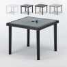 Mesas de Bar Cuadradas Poliratán 90x90 Grand Soleil BOHÈME Stock 12 piezas Promoción