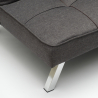 Sofá cama de tejido 2 plazas diseño moderno Gemma clic-clac Catálogo