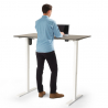 Diseño de escritorio eléctrico ajustable en altura para oficina y estudio Standwalk 120x60 Elección