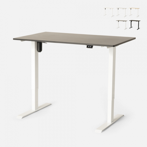 Diseño de escritorio eléctrico ajustable en altura para oficina y estudio Standwalk 120x60 Promoción