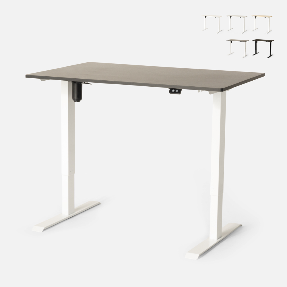 Diseño de escritorio eléctrico ajustable en altura para oficina y estudio Standwalk 120x60