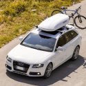 Portaequipajes rígido universal para coche 450 litros Menabò Diamond Stock