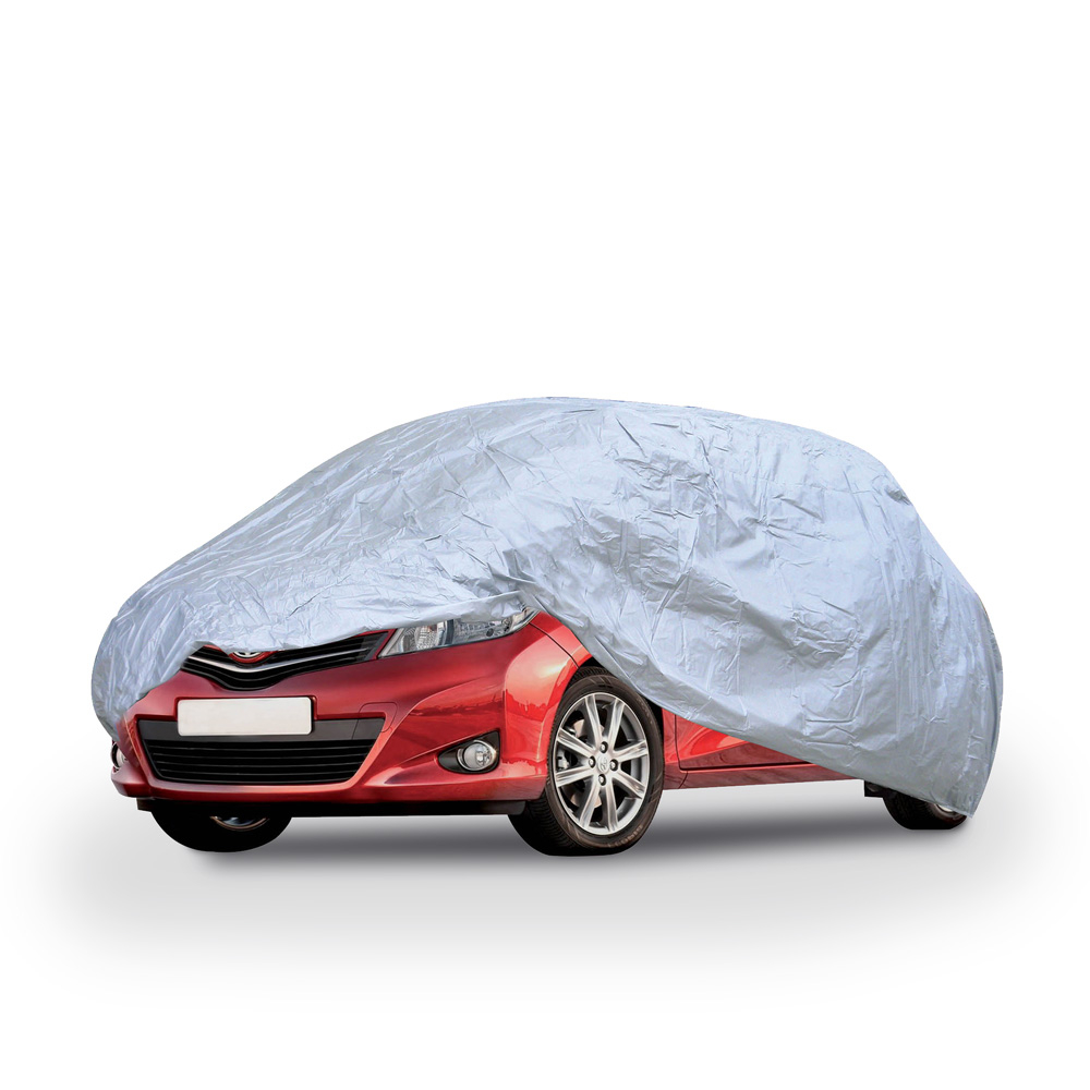 Funda para coche impermeable PEVA , cubierta anti UV elástica Cyclone