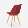 Silla de comedor de diseño nórdico con cojín Dolphin Precio