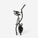 Bicicleta estática plegable que ahorra espacio con sensores de respaldo de fitness 2 en 1 Conseres Modelo