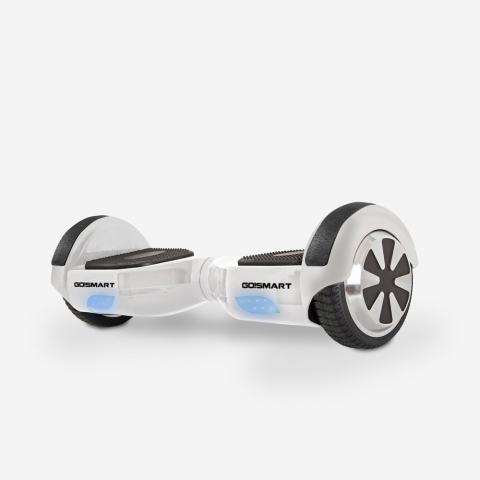 Hoverboard eléctrico 6.5 pulgadas ruedas 350W motor autoequilibrado con LED Go Smart