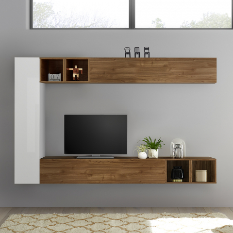 Mueble TV para salón de diseño moderno con soporte Infinity 104