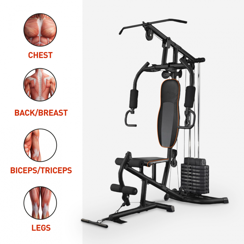 Polea de Pared (Industrial Gym) – Fitness Core