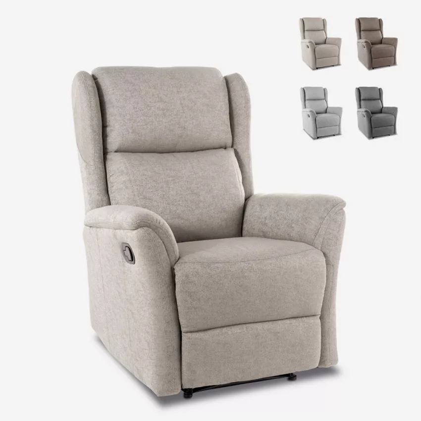 Sillón relax reclinable con reposapiés Hope Catálogo Sillón relax reclinable con reposapiés Hope Catálogo
