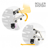 Sillón Relax sistema inclinación con reposacabezas ajustable 2 motores sistema Roller Matilde 