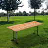 Mesa en madera para conjunto de mesa 220x80 fiestas de jardín Venta