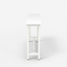 Mesa de entrada 120x40cm de madera y metal Welcome light 
