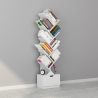Librería de 10 estantes diseño moderno para salón y oficina Treebook 150 Medidas