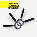 Juego de barra olímpica con discos 120 kg topes de disco Olympus Elección