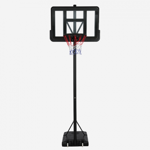 Canasta de baloncesto portátil, profesional ajustable 250-305 cm NY Promoción