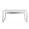 Mesa blanca 170x80cm para oficina y despacho Ghost-Desk Rebajas