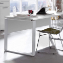 Mesa blanca 170x80cm para oficina y despacho Ghost-Desk Promoción
