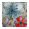 Cuadro floral pintado a mano sobre lienzo 40 x 40 cm Spring Break Venta