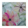 Cuadro floral pintado a mano sobre lienzo 40 x 40 cm Spring Venta