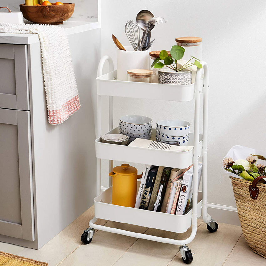 Carrito de cocina metálico Sall