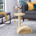 Rascador para gatos 45 cm con arco y túnel de sisal juego relax ball Manx Venta