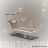 4 Tumbonas plegables de playa en aluminio Santorini Limited Edition Precio