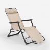 2 sillas de playa tumbona hamaca plegables de jardín multiposición Zero Gravity Rebajas
