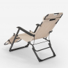 2 sillas de playa tumbona hamaca plegables de jardín multiposición Zero Gravity Stock
