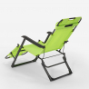 4 sillas de playa tumbona hamaca plegables de jardín multiposición Zero Gravity 