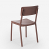 Silla de polipropileno de diseño moderno para cocina, bar, restaurante, jardín Liner Modelo