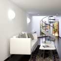 Lámpara para techo y pared hemisférica Diseño moderno Slide 1/2 Globo Wall Promoción
