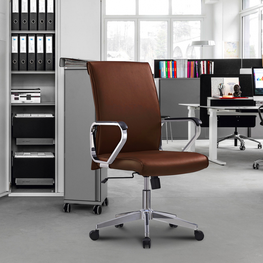 silla de oficina presidencial de diseño ergonómico CURSUS COFFEE FRANCHI