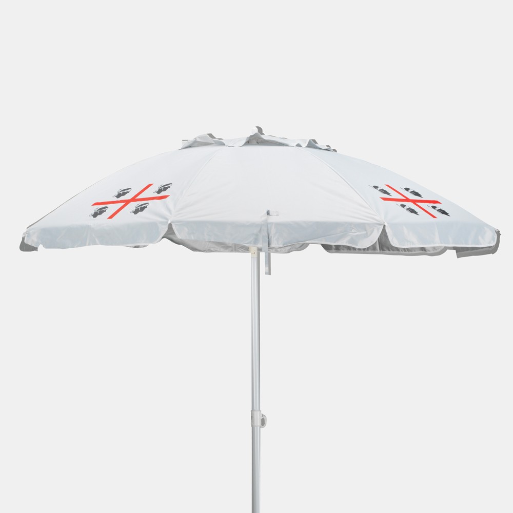 Sombrilla Playa Bandera Cerdeña 200 cm