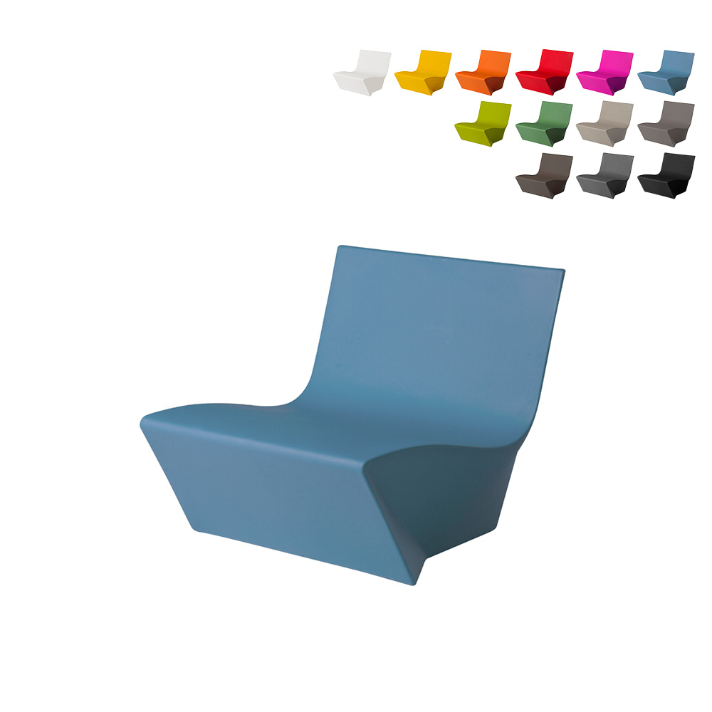 Sillón de diseño moderno estilo Origami para hogar bares discotecas Slide Kami Ichi