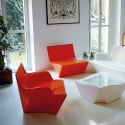 Sillón de jardín moderno para interiores y exteriores Slide Design Kami San 