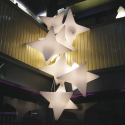 Lámpara de techo suspendida diseño estrella contemporáneo Slide Sirio Stock