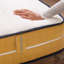 Colchón individual espuma viscoelástica 7 zonas desenfundable 25 cm 80 x 190 cm Veradea Descueto